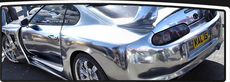 Easy to spray custom chrome paint finish - Realistic mirror finish -  Motochrome